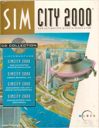 Misc. Games - Sim City 2000: CD Collection