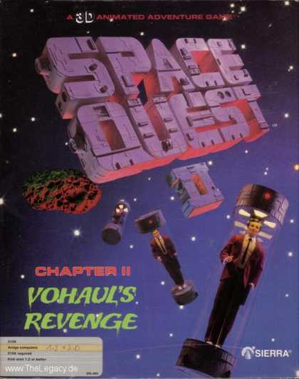 Misc. Games - Space Quest II: Chapter II - Vohaul's Revenge
