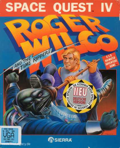 Misc. Games - Space Quest IV: Roger Wilco and the Time Rippers