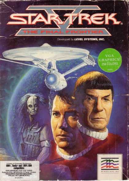 Misc. Games - Star Trek V: The Final Frontier