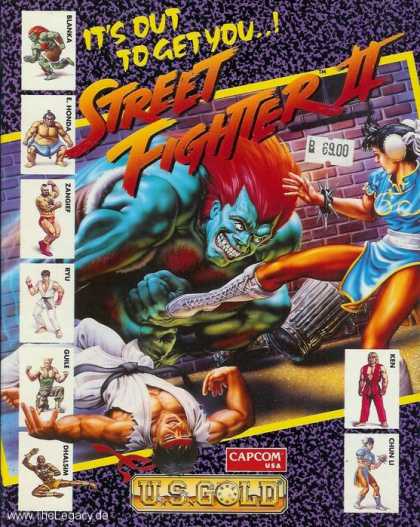 Misc. Games - Street Fighter II: The World Warrior