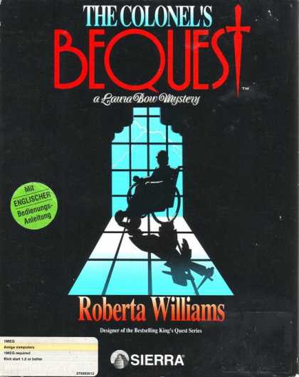 Misc. Games - Colonel's Bequest, The: A Laura Bow Mystery