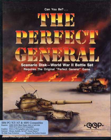 Misc. Games - Perfect General, The: World War II Battle Set -Scenario Disk-