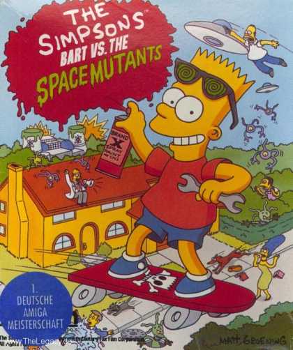 Misc. Games - Simpsons, The: Bart vs. the Space Mutants