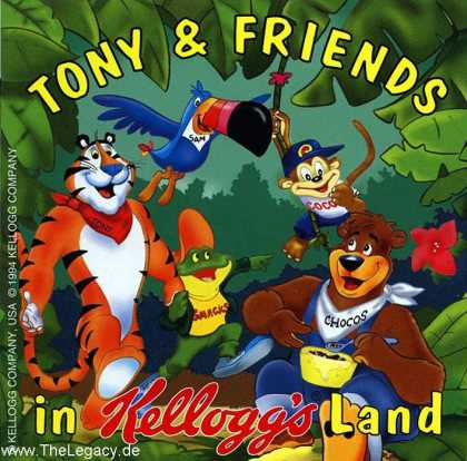 Misc. Games - Tony & Friends: in Kellogg's Land