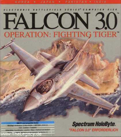 Misc. Games - Falcon 3.0: Operation Fighting Tiger
