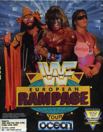 Misc. Games - WWF European Rampage Tour
