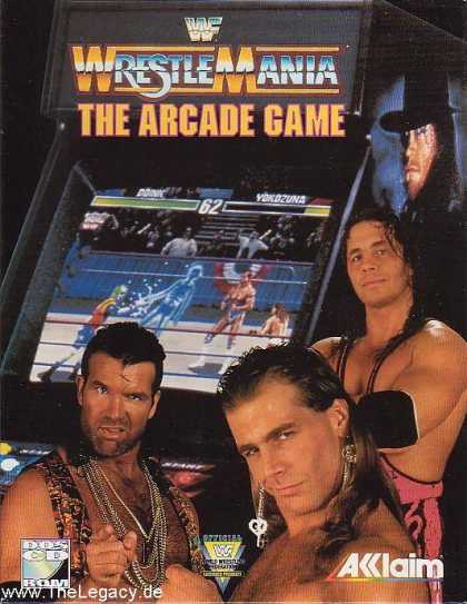 Misc. Games - WWF WrestleMania: The Arcade Game