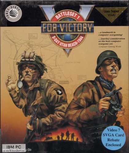 Misc. Games - V for Victory: D-Day Utah Beach 1944