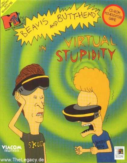Misc. Games - MTV's Beavis and Butt-Head: In Virtual Stupidity