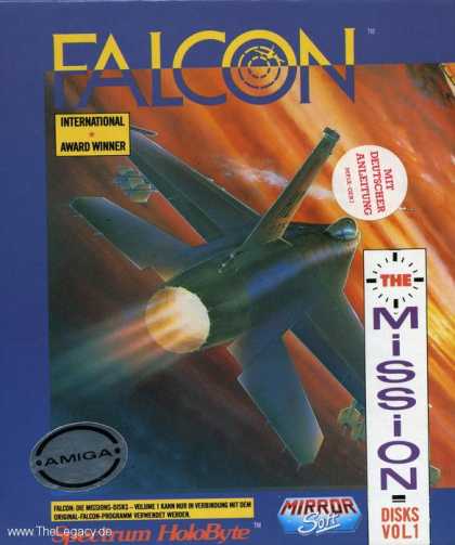 Misc. Games - Falcon: The F-16 Fighter Simulator The Mission Disks Vol 1