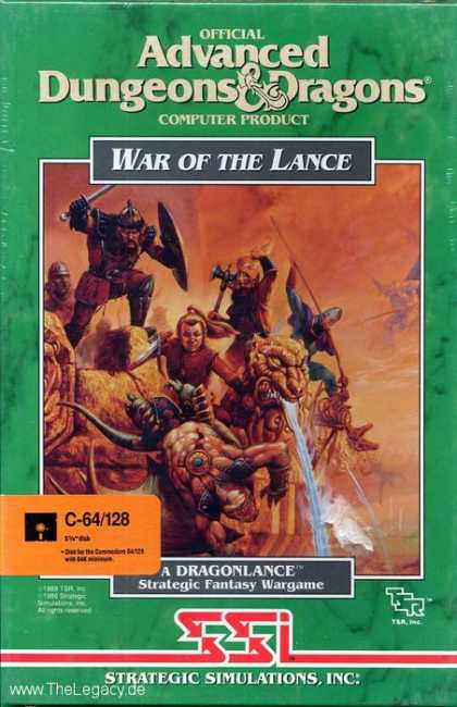Misc. Games - War of the Lance
