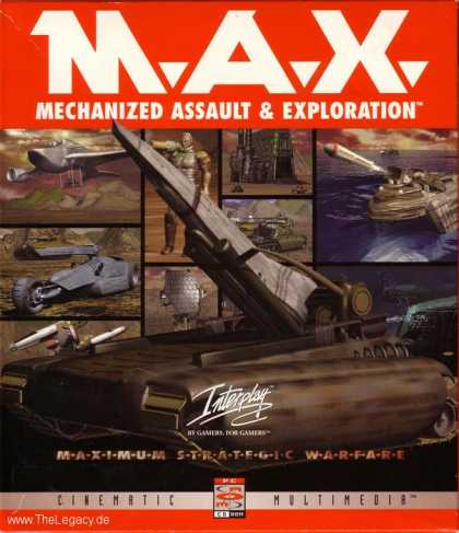 Misc. Games - M.A.X. : Mechanized Assault & Exploration