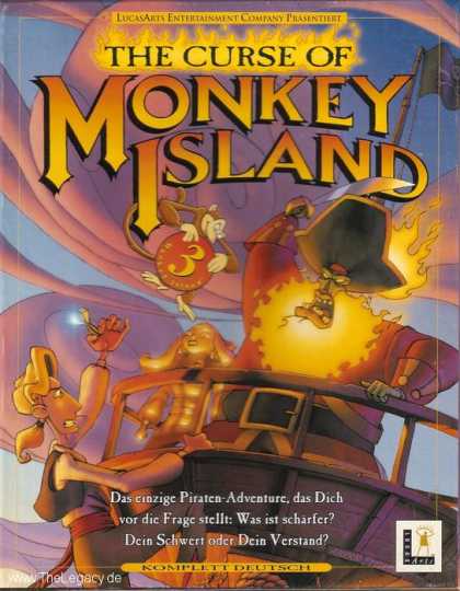 Misc. Games - Curse of Monkey Island, The