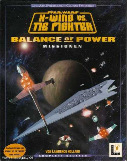 Misc. Games - Star Wars - X-Wing vs. TIE Fighter: Balance of Power