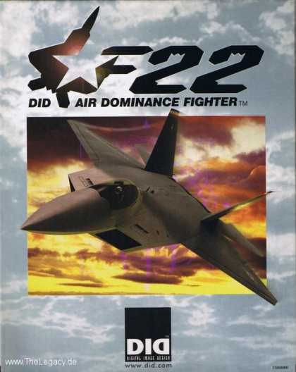 Misc. Games - F-22 ADF: Air Dominance Fighter