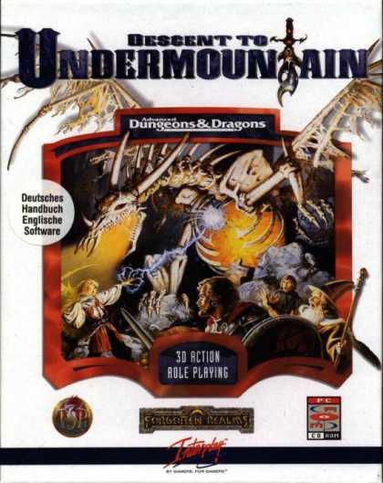 Misc. Games - Descent to Undermountain: The Flame Sword of Loth