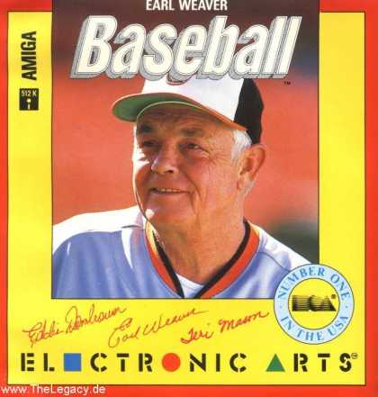 Misc. Games - Earl Weaver Baseball