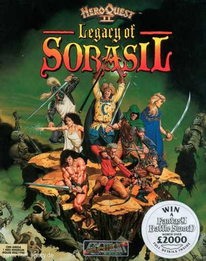 Misc. Games - Hero Quest II: The Legacy of Sorasil