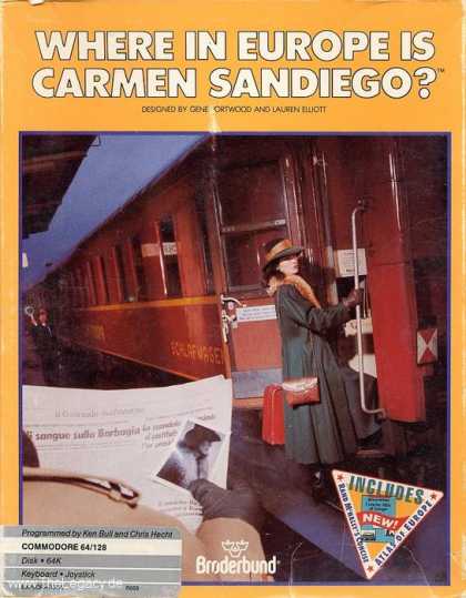 Misc. Games - Where in Europe is Carmen Sandiego?