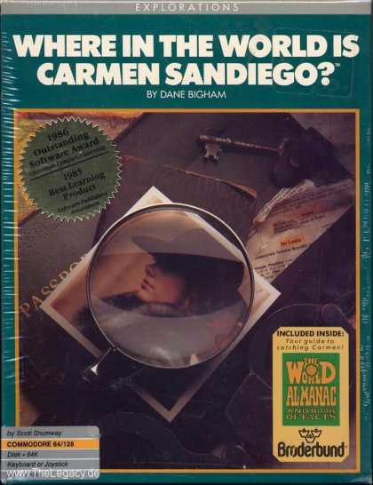 Misc. Games - Where in the World is Carmen Sandiego?