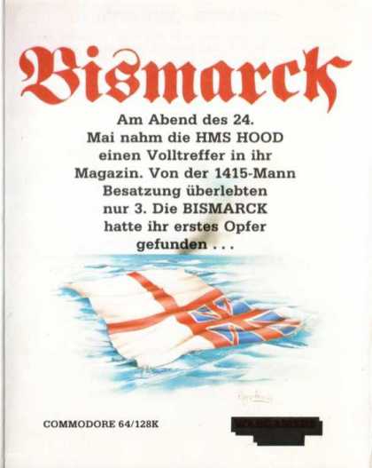 Misc. Games - Bismarck: The North Atlantic Chase