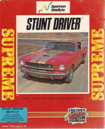 Misc. Games - Stunt Driver