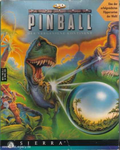 Misc. Games - 3-D Ultra Pinball: The Lost Continent