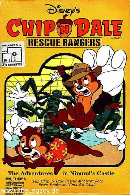 Misc. Games - Chip'n Dale: Rescue Rangers