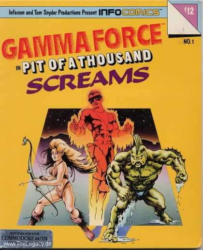 Misc. Games - Gamma Force: in Pit of a Thousand Screams