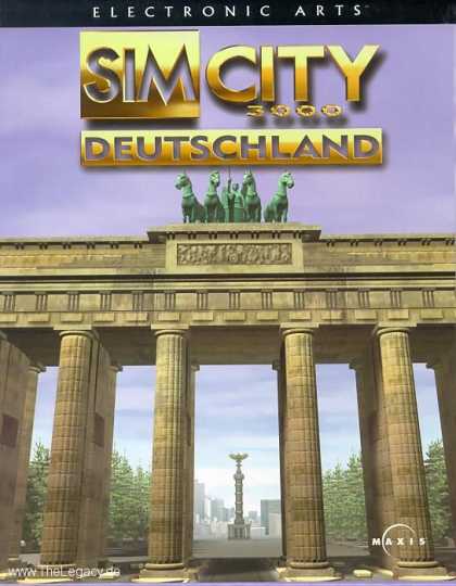 Misc. Games - Sim City 3000: Deutschland