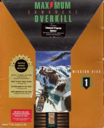 Misc. Games - Comanche: Maximum Overkill - Mission Disk 1