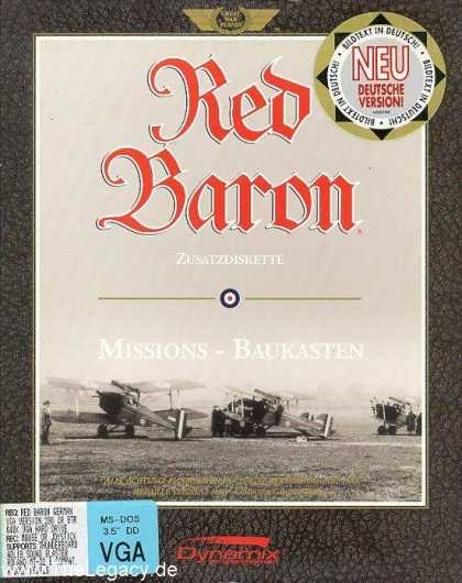 Misc. Games - Red Baron: Mission Builder