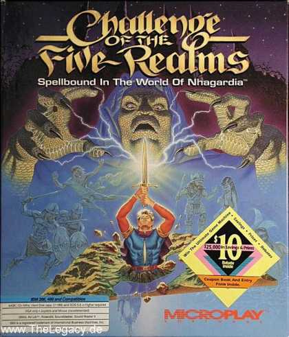 Misc. Games - Challenge of the Five Realms: Spellbound in the World of Nhagardia