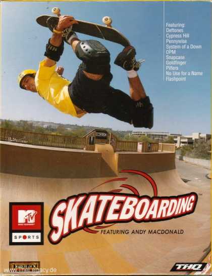 Misc. Games - MTV Sports: Skateboarding
