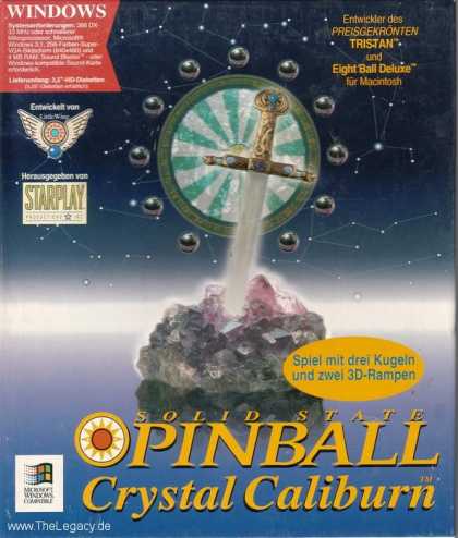 Misc. Games - Solid State Pinball: Crystal Caliburn