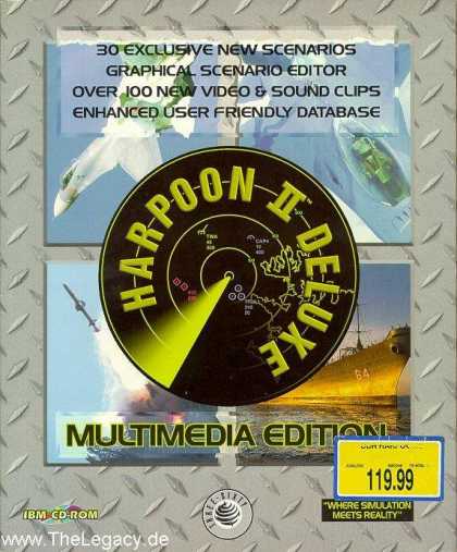 Misc. Games - Harpoon 2 Deluxe - Multimedia Edition
