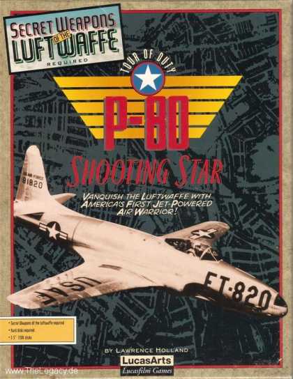 Misc. Games - Secret Weapons of the Luftwaffe: P-80 Shooting Star