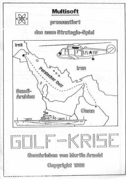 Misc. Games - Golf-Krise