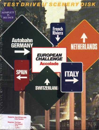Misc. Games - European Challenge: Test Drive II Scenery Disk
