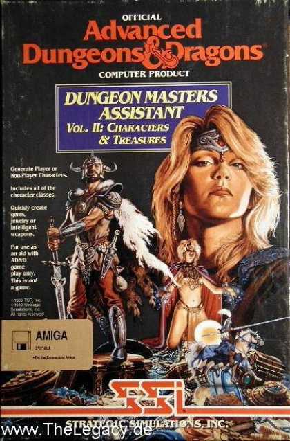 Misc. Games - Dungeon Masters Assistant Volume II: Characters & Treasures