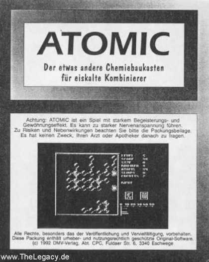 Misc. Games - Atomic
