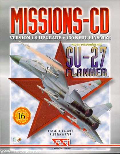 Misc. Games - SU-27 Flanker Missions-CD