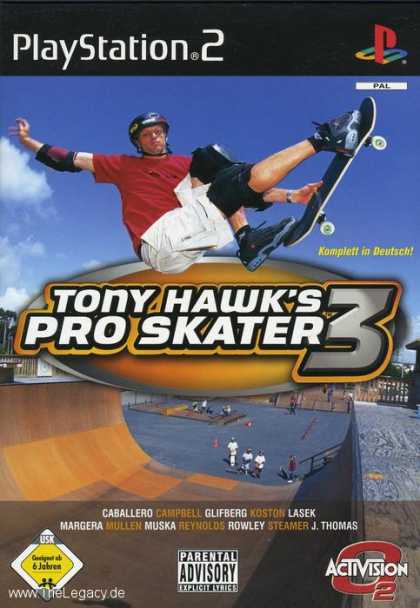 Misc. Games - Tony Hawk's Pro Skater 3