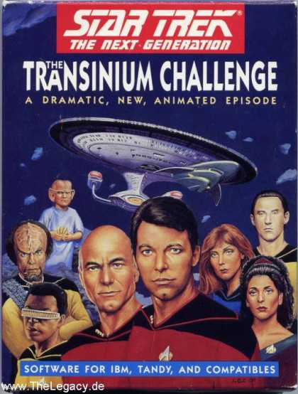 Misc. Games - Star Trek - The Next Generation: The Transinium Challenge