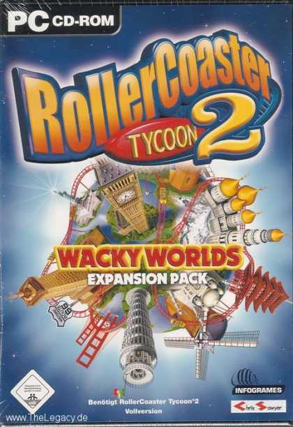 Misc. Games - RollerCoaster Tycoon 2: Wacky Worlds