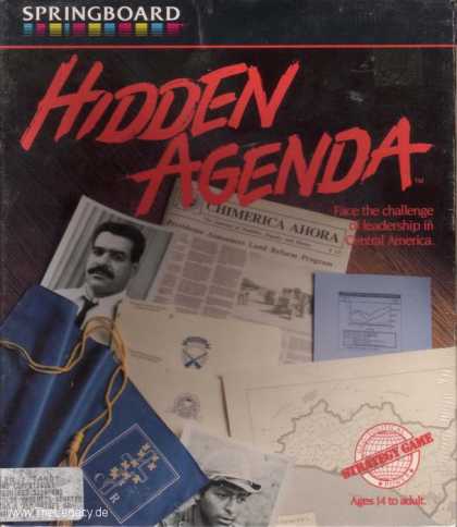 Misc. Games - Hidden Agenda