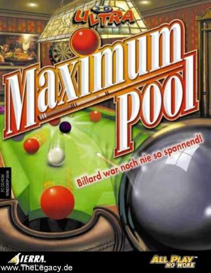 Misc. Games - 3-D Ultra Maximum Pool