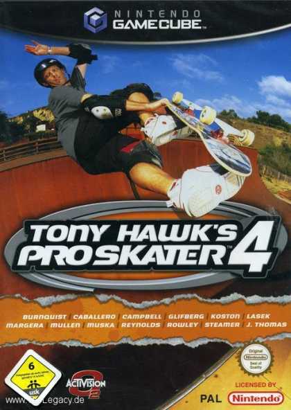 Misc. Games - Tony Hawk's Pro Skater 4