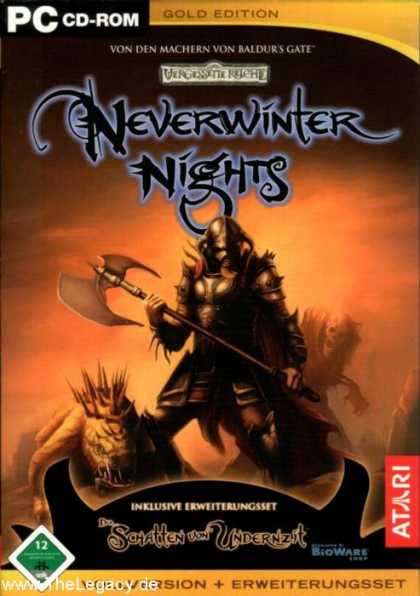 Misc. Games - Neverwinter Nights - Gold Edition